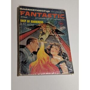 Fantastic Stories of Imagination September 1961 A.E. van Vogt Ship of Darkness